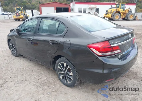 2014 Honda Civic Ex из США, поврежденный, VIN 2HGFB2F85EH557827